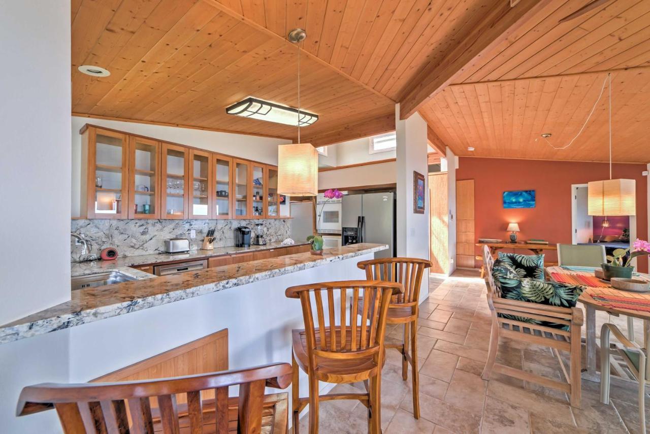 Direct Oceanfront, Big Island Home Keaau Buitenkant foto